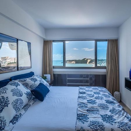 Flat Com 2 Quartos E Vista Mar Da Praia De Pontanegra-Wifi 300 Mb-Garagem-Familia-Criancas-Piscina-Pet Friendly Natal Kültér fotó