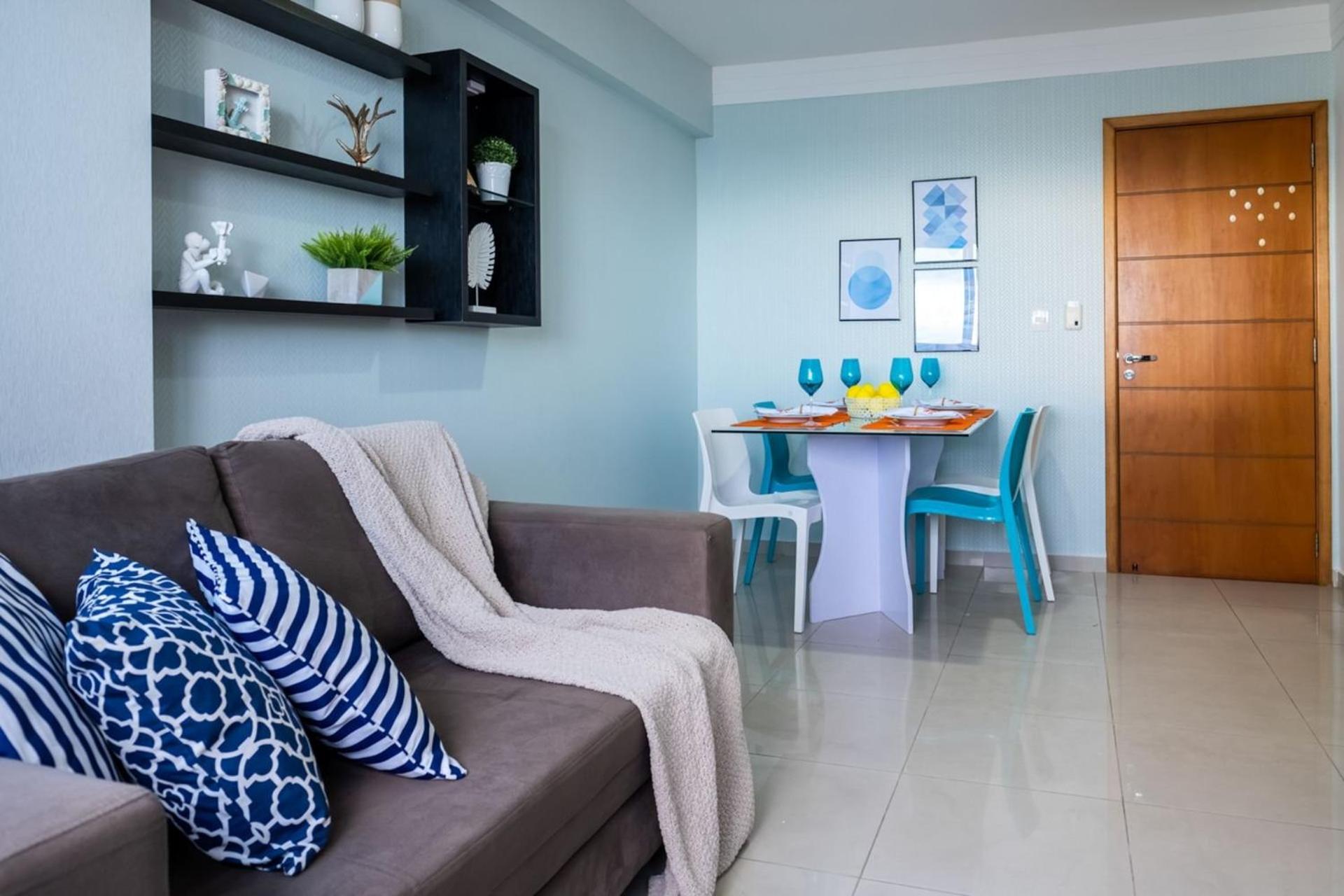Flat Com 2 Quartos E Vista Mar Da Praia De Pontanegra-Wifi 300 Mb-Garagem-Familia-Criancas-Piscina-Pet Friendly Natal Kültér fotó